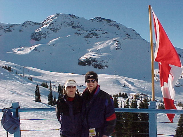 Bob's brother Jon and his girlfriend Tina join us for a week-end at Whistler.