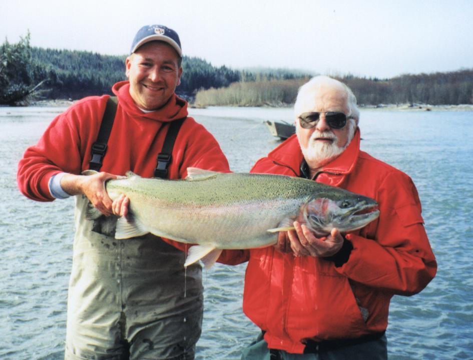 Bob & Grover with 29.5 pounds of OP steelhead!