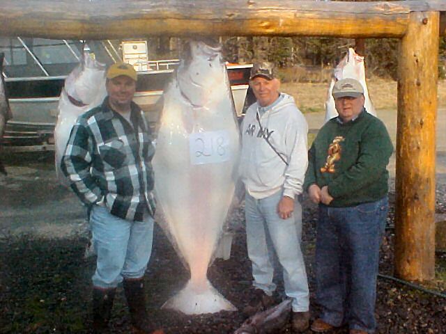 Who says you can't catch big Cook Inlet halibut in August!