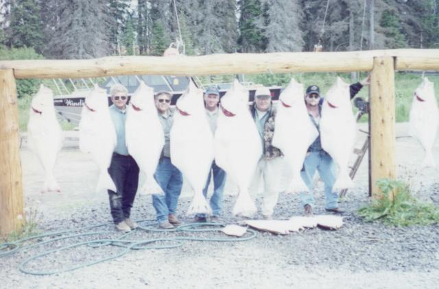 Another nice rack of halibut for some happy anglers!