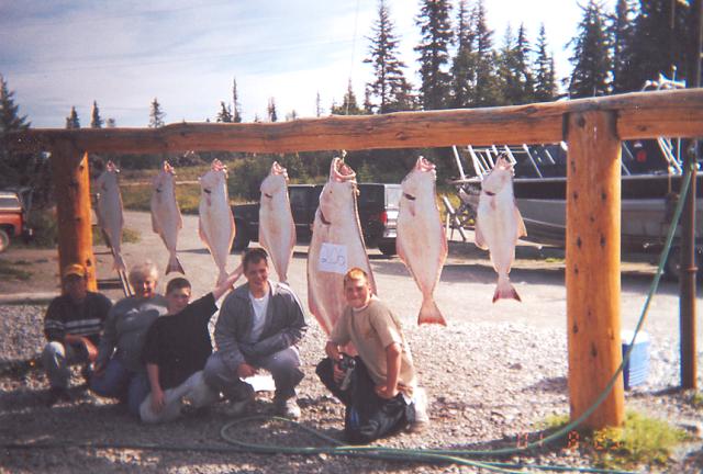 206 pounder with Capt. Bill aboard the Windigo.