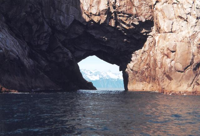 Some spectactular scenery and great fishing to be had off Seal Rocks, a fishing spot for our Seward trips.