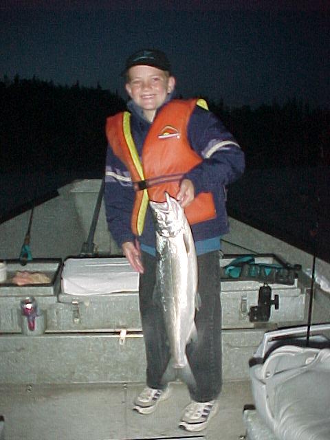 August finally brings along some darkness overnight and the chance to catch some bright silvers as they pour out the river sloug