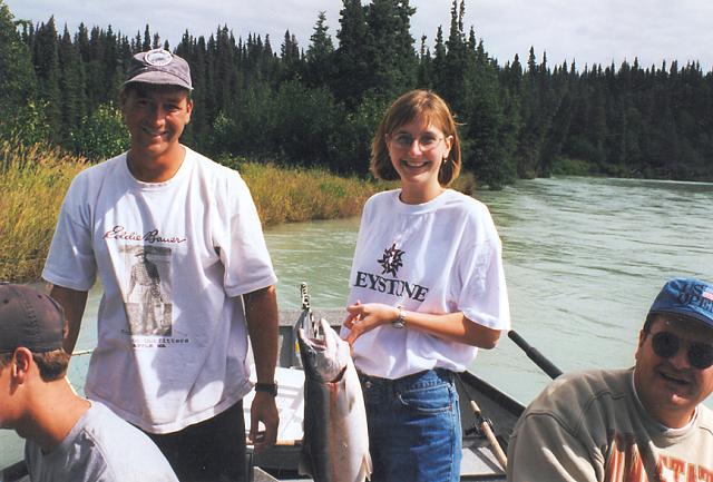 The Eliason's make an annual trek down from Anchorage, this time for some late August silver fishing.