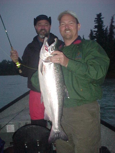 Watch those fingers! Sizzlin' single action fly reels make are perfectly suited to Peninsula silvers!