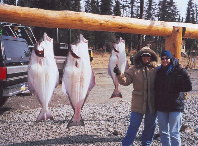 A quick photo op before these flatties hit the fillet table.