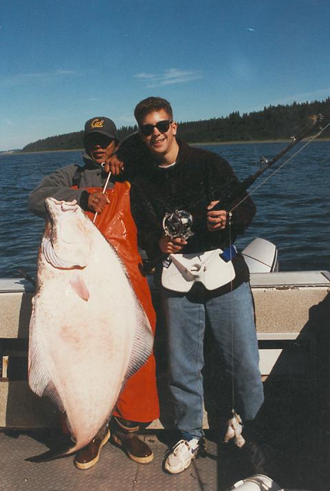 Shallow water halibut this time around. 97 pounds of flattie from less than 30 feet of water!