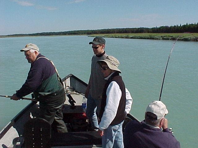 First rule of helping to ensure successful king salmon doubleheaders ... do your best to keep fish on opposite sides of the boat