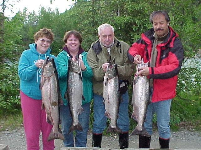 June Kasilof River kings.