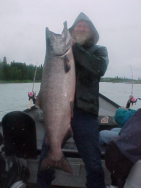 It can be wet, but the fish can be big!