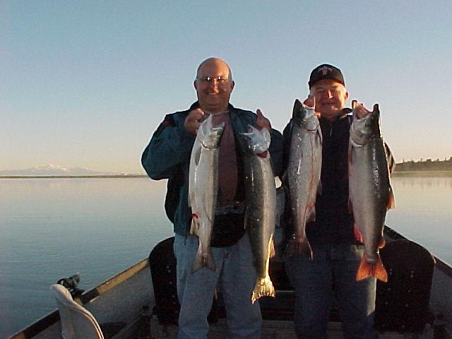 August silvers at high tide.