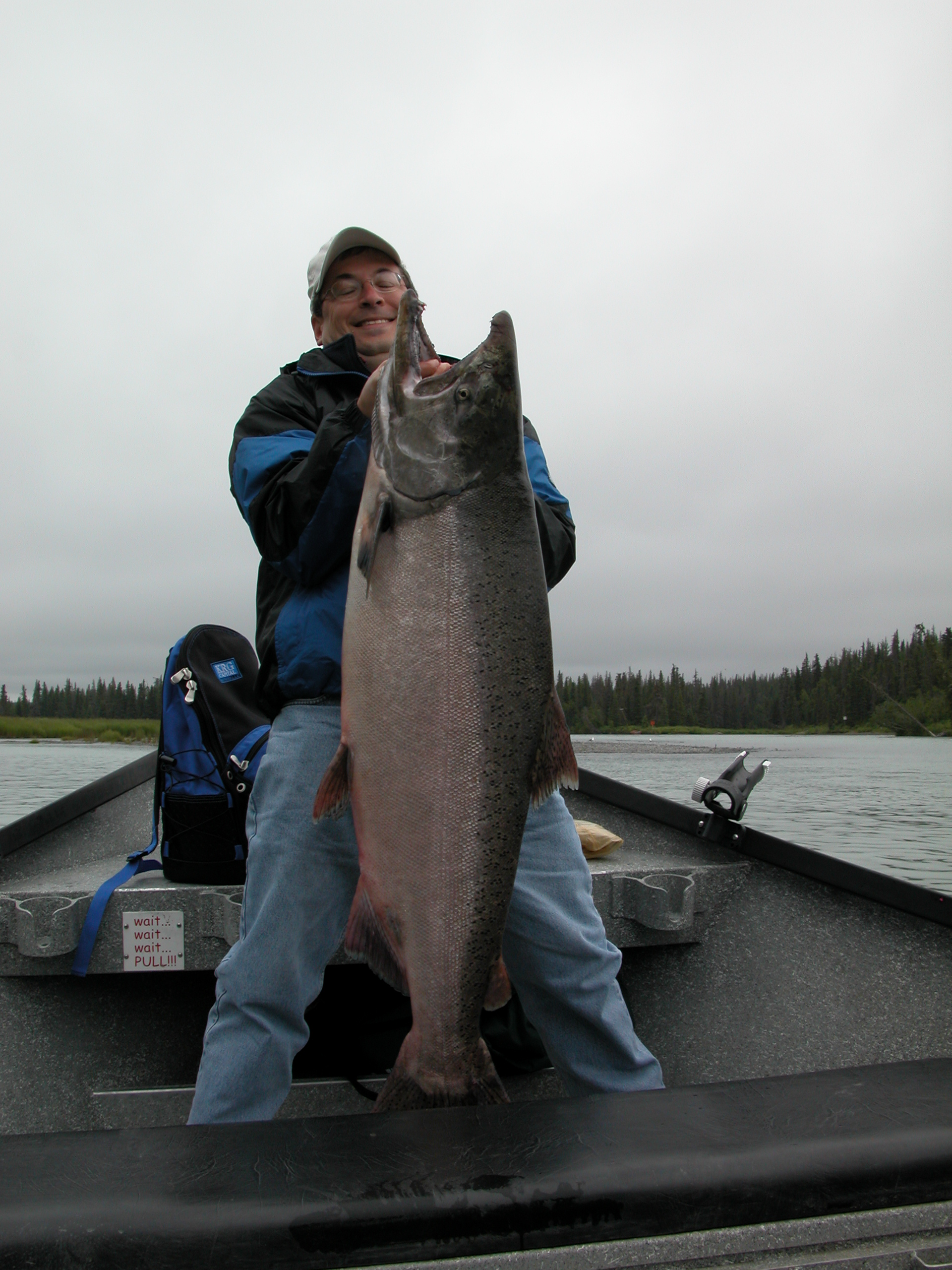 A face we've seen a few times before, Bret Maxwell with a hefty hog!