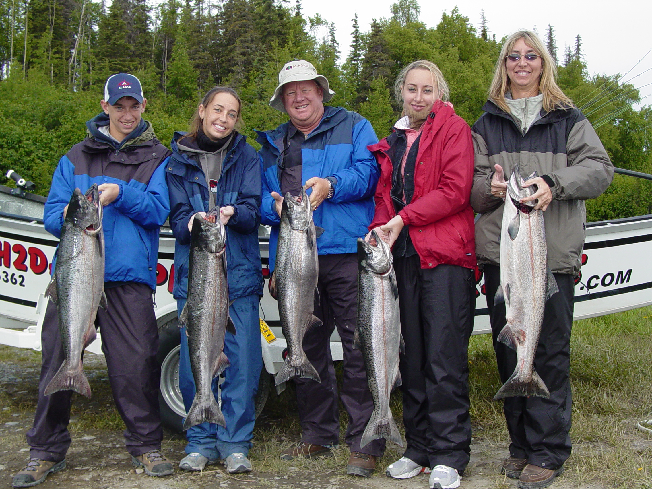 Bob offers guests the largest driftboat currently in operation on the Kenai Peninsula. Upon request, 5 anglers may be accommodat