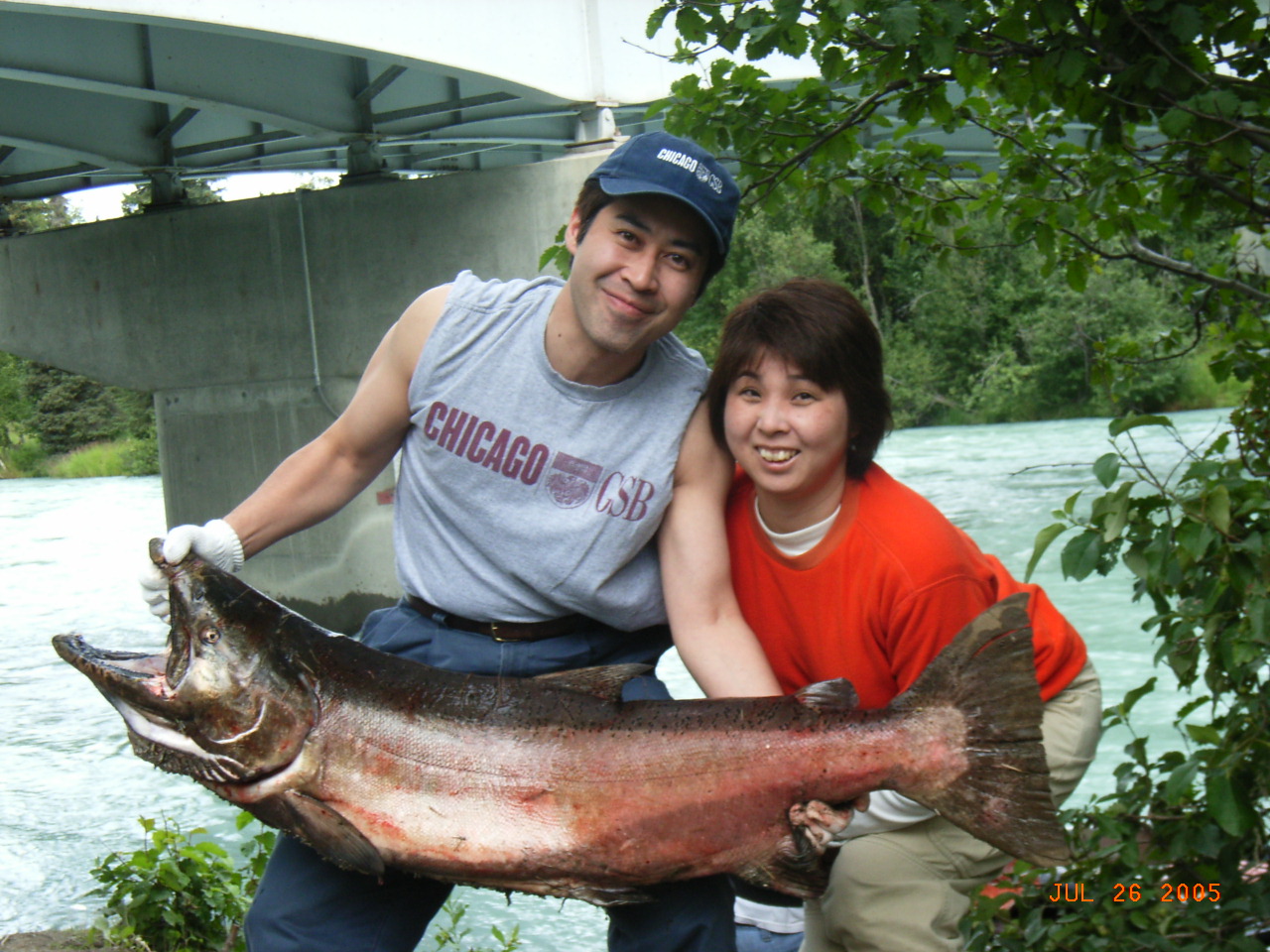 Rio and Yumi with one of their 2005 kings.