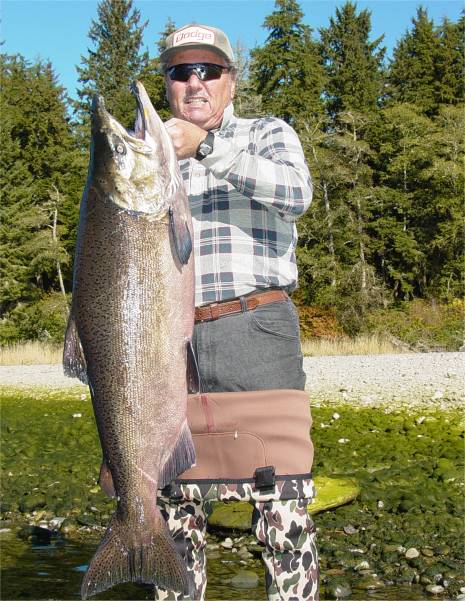 40+ pounds of Quillayute king salmon.