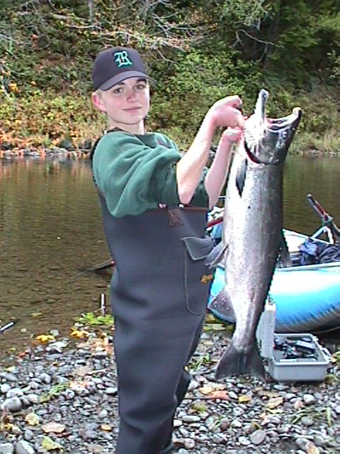 Low water solitude in search of fall silvers.