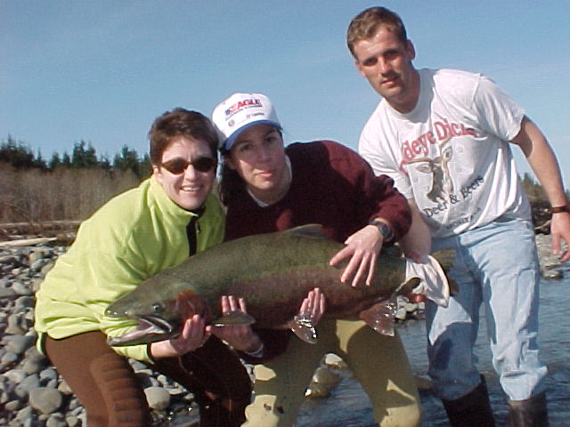 Wow! Now that is a steelhead!