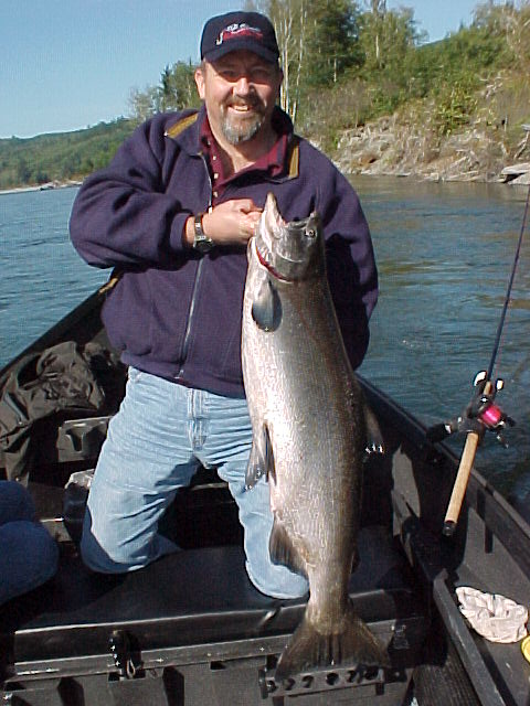 Fall king salmon from the lower Hoh.
