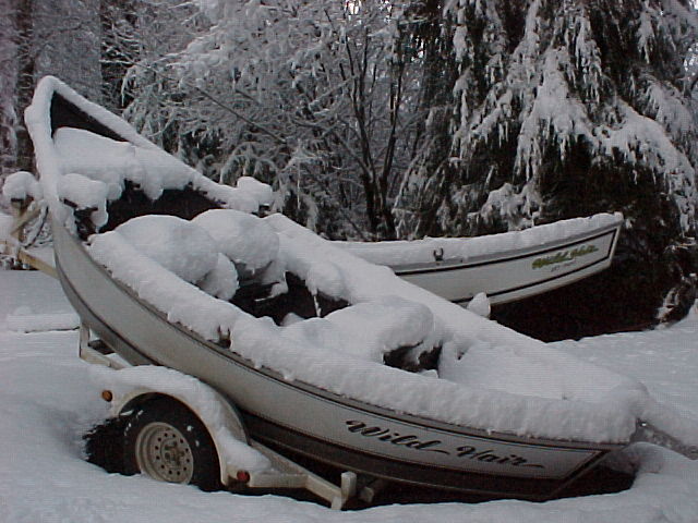 Bob has a little work to do before the boat will be ready this morning!