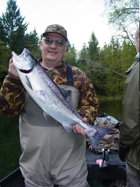 John with a typical springer headed for the barbeque!