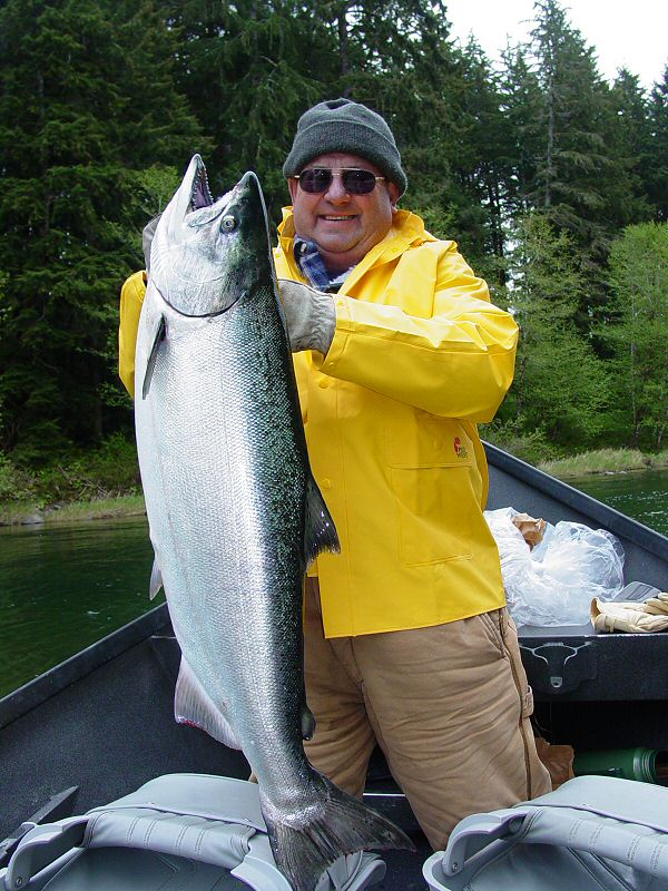 Early May spring chinook from the Sol Duc River.