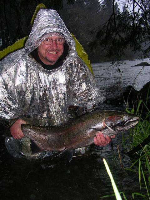 Gary braves the Olympic Peninsula rain and is rewarded nicely with this superb Sol Duc specimen.