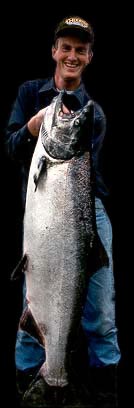 Kasilof River salmon fishing