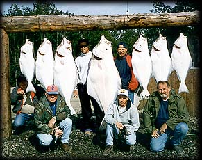 A fine day of halibut fishing