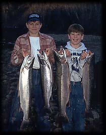 Bogachiel River, Washington hatchery steelhead fishing guides
