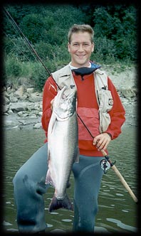 Ninilchik River silver salmon