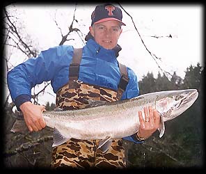 Plug caught Sol Duc River steelhead