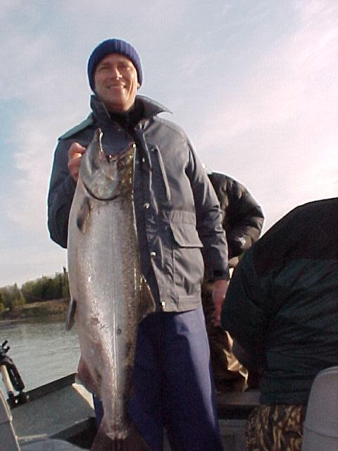 Late May king salmon may mean bundling up a little in the mornings, but the action will soon warm you up!