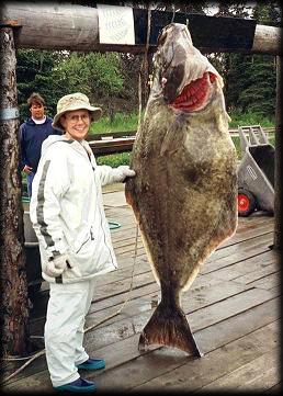 Alaska halibut fishing charters and guide service. 